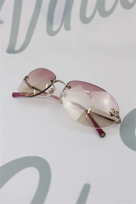 vintage pink chanel sunglasses|discontinued chanel sunglasses.